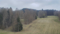 Dojezd hlavní sjezdovky