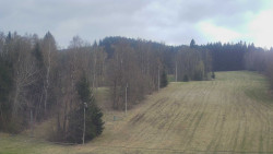 Dojezd hlavní sjezdovky