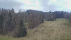 Dojezd hlavní sjezdovky