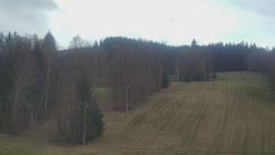 Dojezd hlavní sjezdovky