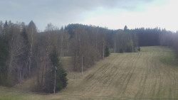 Dojezd hlavní sjezdovky