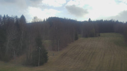 Dojezd hlavní sjezdovky