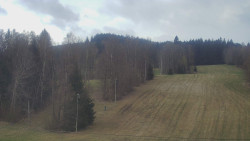 Dojezd hlavní sjezdovky