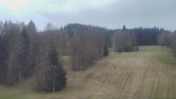 Dojezd hlavní sjezdovky