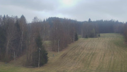 Dojezd hlavní sjezdovky