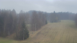 Dojezd hlavní sjezdovky