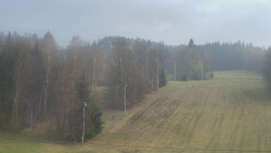 Dojezd hlavní sjezdovky