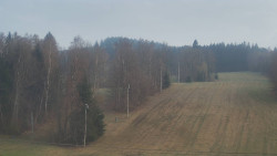 Dojezd hlavní sjezdovky