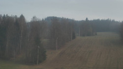 Dojezd hlavní sjezdovky