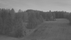 Dojezd hlavní sjezdovky