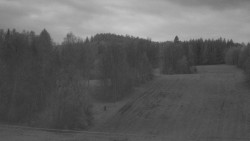 Dojezd hlavní sjezdovky