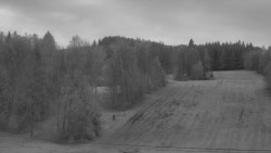 Dojezd hlavní sjezdovky