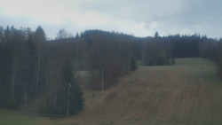 Dojezd hlavní sjezdovky