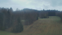 Dojezd hlavní sjezdovky