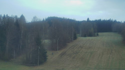 Dojezd hlavní sjezdovky