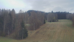 Dojezd hlavní sjezdovky