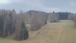 Dojezd hlavní sjezdovky