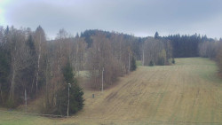 Dojezd hlavní sjezdovky