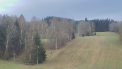 Dojezd hlavní sjezdovky