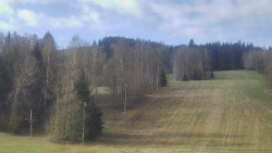 Dojezd hlavní sjezdovky