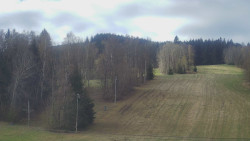 Dojezd hlavní sjezdovky