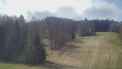 Dojezd hlavní sjezdovky