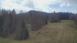 Dojezd hlavní sjezdovky