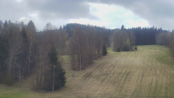 Dojezd hlavní sjezdovky