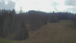 Dojezd hlavní sjezdovky