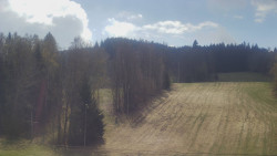 Dojezd hlavní sjezdovky