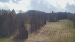 Dojezd hlavní sjezdovky