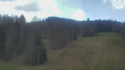 Dojezd hlavní sjezdovky