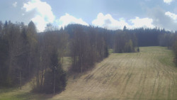 Dojezd hlavní sjezdovky