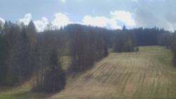 Dojezd hlavní sjezdovky