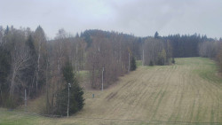 Dojezd hlavní sjezdovky