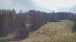 Dojezd hlavní sjezdovky