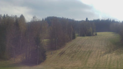 Dojezd hlavní sjezdovky