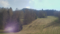 Dojezd hlavní sjezdovky