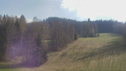 Dojezd hlavní sjezdovky