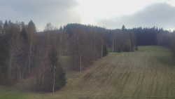 Dojezd hlavní sjezdovky