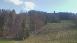 Dojezd hlavní sjezdovky