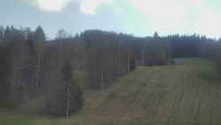 Dojezd hlavní sjezdovky