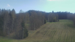 Dojezd hlavní sjezdovky