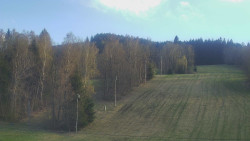 Dojezd hlavní sjezdovky