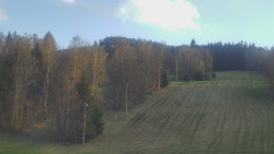 Dojezd hlavní sjezdovky