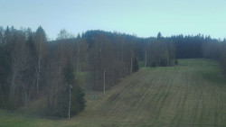 Dojezd hlavní sjezdovky