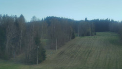 Dojezd hlavní sjezdovky