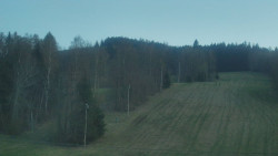 Dojezd hlavní sjezdovky