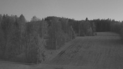 Dojezd hlavní sjezdovky