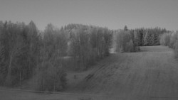 Dojezd hlavní sjezdovky